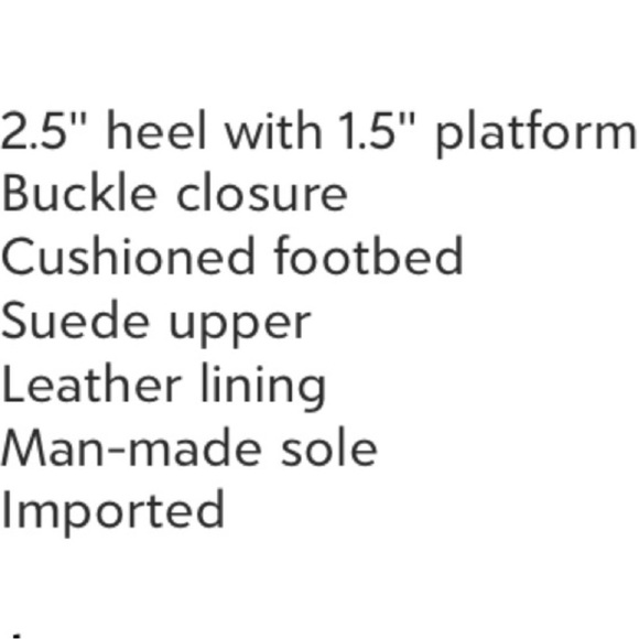 🖤 Suede Double Strap Platform Sandal 🖤 - Picture 4 of 15